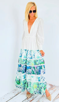 Island Time Maxi Dress-200 Dresses/Jumpsuits/Rompers-Rousseau-Coastal Bloom Boutique, find the trendiest versions of the popular styles and looks Located in Indialantic, FL