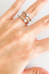 Sterling Silver Trio Band Ring-230 Jewelry-NYC-Coastal Bloom Boutique, find the trendiest versions of the popular styles and looks Located in Indialantic, FL