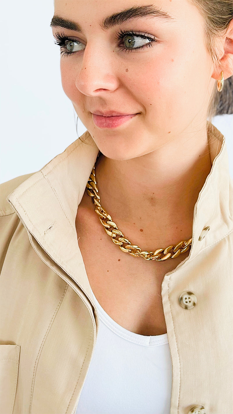 London Fog Jacket-160 Jackets-Rousseau-Coastal Bloom Boutique, find the trendiest versions of the popular styles and looks Located in Indialantic, FL