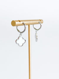 Clover Dangle Earrings-230 Jewelry-Wona Trading-Coastal Bloom Boutique, find the trendiest versions of the popular styles and looks Located in Indialantic, FL