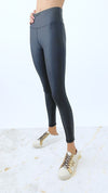 OG Foil Highwaist Leggings-170 Bottoms-Mono B-Coastal Bloom Boutique, find the trendiest versions of the popular styles and looks Located in Indialantic, FL