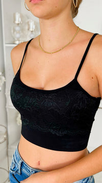 Crazy Beautiful Lace Bra - Black-220 Intimates-Elietian-Coastal Bloom Boutique, find the trendiest versions of the popular styles and looks Located in Indialantic, FL