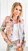 Denim & Daisies Reversible Jacket-160 Jackets-Italianissimo-Coastal Bloom Boutique, find the trendiest versions of the popular styles and looks Located in Indialantic, FL