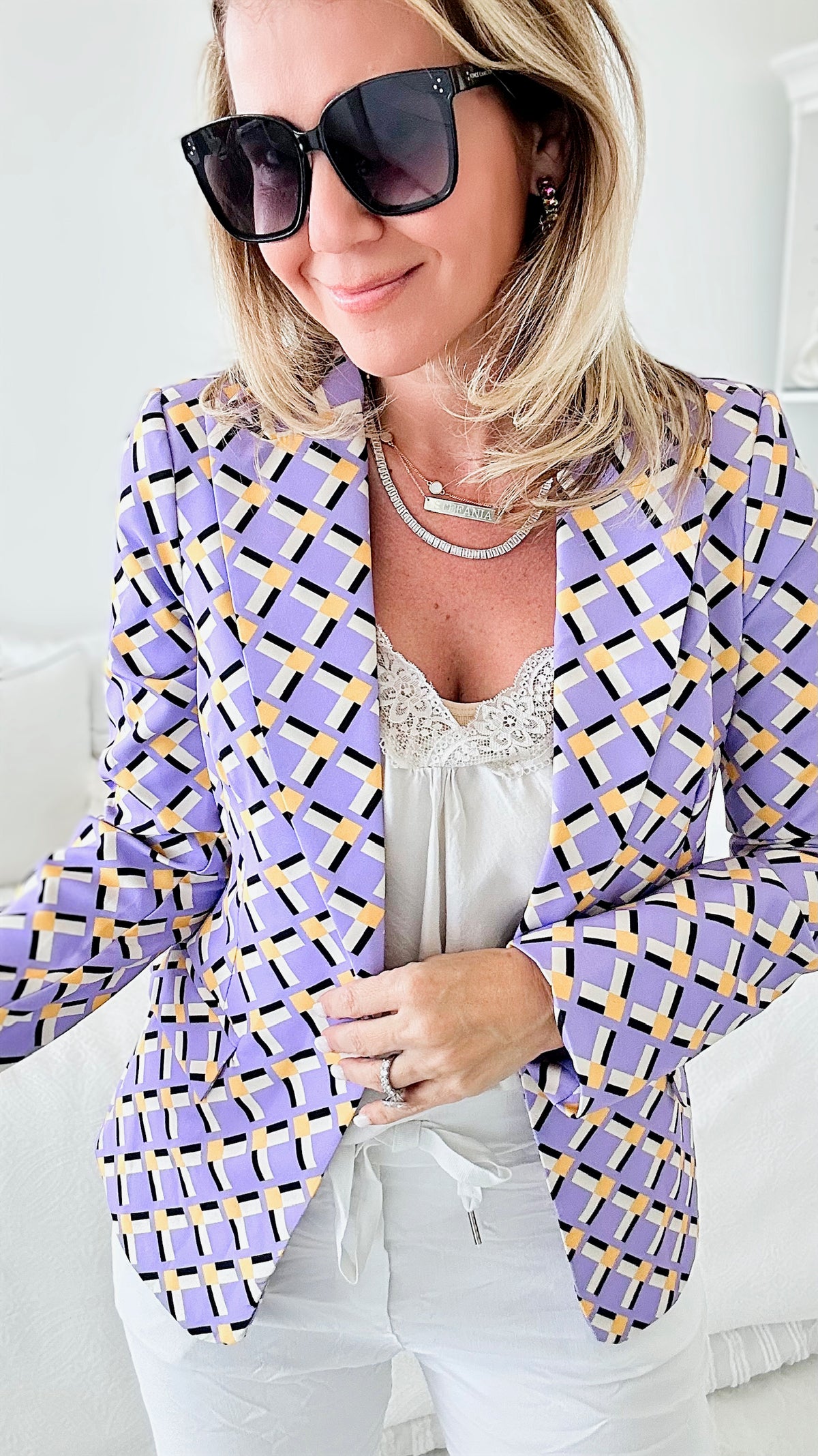 Lombardy Italian Blazer-160 Jackets-Venti6 Outlet-Coastal Bloom Boutique, find the trendiest versions of the popular styles and looks Located in Indialantic, FL