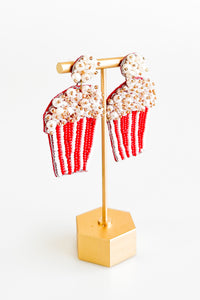 Popcorn Dangle Earrings-230 Jewelry-ICCO ACCESSORIES-Coastal Bloom Boutique, find the trendiest versions of the popular styles and looks Located in Indialantic, FL