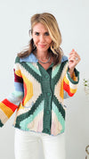 Boho Dreams Knitted Cardigan-150 Cardigans/Layers-Rousseau-Coastal Bloom Boutique, find the trendiest versions of the popular styles and looks Located in Indialantic, FL