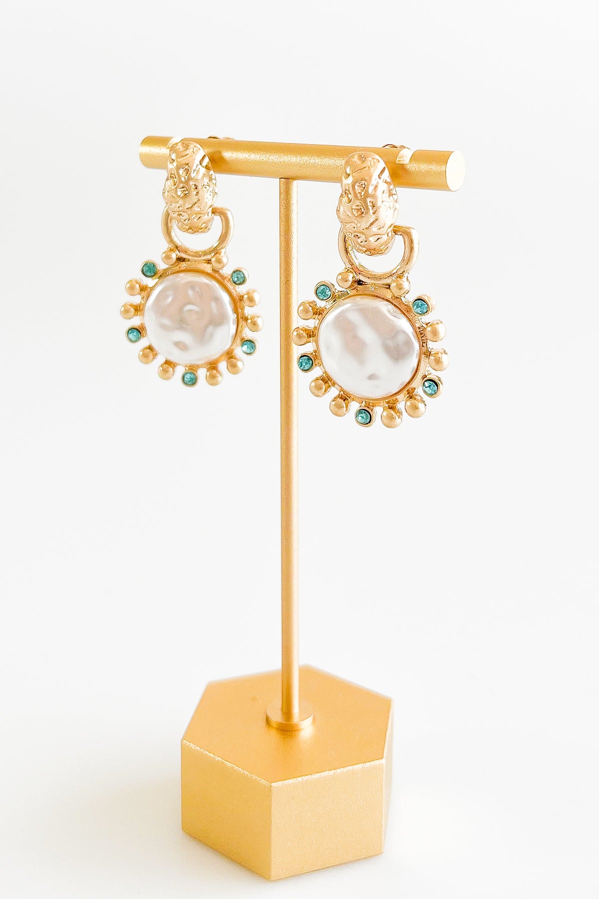 Door Knocker Earrings-230 Jewelry-GS JEWELRY-Coastal Bloom Boutique, find the trendiest versions of the popular styles and looks Located in Indialantic, FL