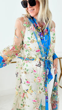 Garden of Eden Duster-150 Cardigans/Layers-Aratta-Coastal Bloom Boutique, find the trendiest versions of the popular styles and looks Located in Indialantic, FL
