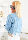 Genie Denim Paisley Jacket-190 Denim-Boom Boom Jeans-Coastal Bloom Boutique, find the trendiest versions of the popular styles and looks Located in Indialantic, FL