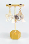 Fierce Letter A Earrings - Gold-230 Jewelry-Golden Stella-Coastal Bloom Boutique, find the trendiest versions of the popular styles and looks Located in Indialantic, FL