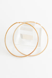 CZ Layered Hoop Earring-230 Jewelry-BAG BOUTIQUE-Coastal Bloom Boutique, find the trendiest versions of the popular styles and looks Located in Indialantic, FL