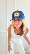 CB Custom Not All Who Wander Hat-260 Other Accessories-Holly-Coastal Bloom Boutique, find the trendiest versions of the popular styles and looks Located in Indialantic, FL