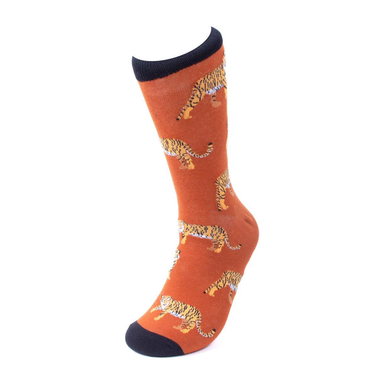 Wild Tiger Novelty Socks-260 Other Accessories-Selini New York-Coastal Bloom Boutique, find the trendiest versions of the popular styles and looks Located in Indialantic, FL