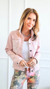 Denim & Daisies Reversible Jacket-160 Jackets-Germany-Coastal Bloom Boutique, find the trendiest versions of the popular styles and looks Located in Indialantic, FL