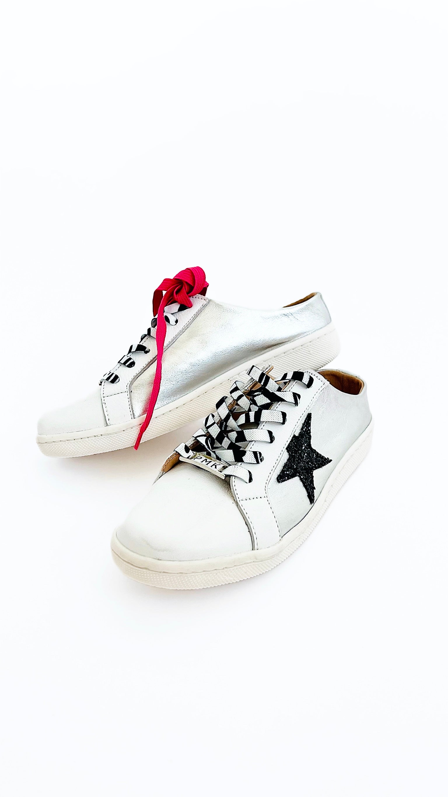 CB Mule Sneakers - Star/Silver-250 Shoes-PMK Shoes-Coastal Bloom Boutique, find the trendiest versions of the popular styles and looks Located in Indialantic, FL