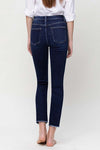 Super High Rise Stretch Slim Straight Jeans-190 Denim-Vervet-Coastal Bloom Boutique, find the trendiest versions of the popular styles and looks Located in Indialantic, FL