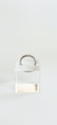 Studded CZ Ring - Silver-230 Jewelry-NYW-Coastal Bloom Boutique, find the trendiest versions of the popular styles and looks Located in Indialantic, FL