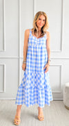 Picnic in the Park Dress - Peri Blue-200 dresses/jumpsuits/rompers-GIGIO-Coastal Bloom Boutique, find the trendiest versions of the popular styles and looks Located in Indialantic, FL