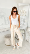 Easy Sunday High-Waist Wide Leg Pants-170 Bottoms-HYFVE-Coastal Bloom Boutique, find the trendiest versions of the popular styles and looks Located in Indialantic, FL