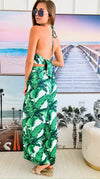 Leaf Printed Top and Pants Set-210 Loungewear/Sets-Rousseau-Coastal Bloom Boutique, find the trendiest versions of the popular styles and looks Located in Indialantic, FL