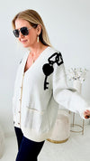 Lock Key Cardigan-150 Cardigans/Layers-MISS SPARKLING-Coastal Bloom Boutique, find the trendiest versions of the popular styles and looks Located in Indialantic, FL