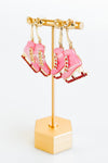 Skate Dangle Earrings-230 Jewelry-Wona-Coastal Bloom Boutique, find the trendiest versions of the popular styles and looks Located in Indialantic, FL