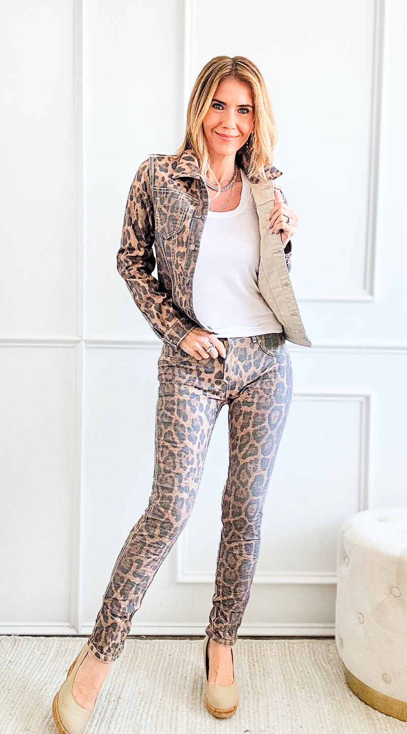Spot On Style Reversible Pant-pants-Germany-Coastal Bloom Boutique, find the trendiest versions of the popular styles and looks Located in Indialantic, FL