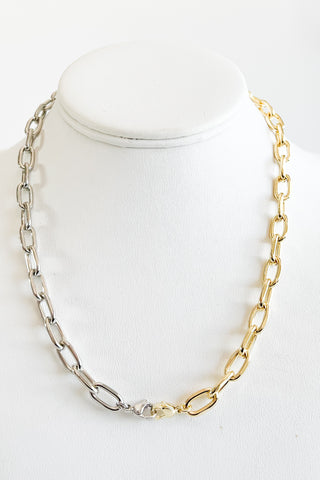 Paperclip Necklace Converter-230 Jewelry-NYC-Coastal Bloom Boutique, find the trendiest versions of the popular styles and looks Located in Indialantic, FL