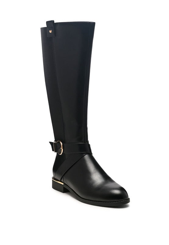 Riding Knee High Boots - Black-250 Shoes-RagCompany-Coastal Bloom Boutique, find the trendiest versions of the popular styles and looks Located in Indialantic, FL
