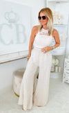 Born Free Linen Italian Palazzo - Beige-170 Bottoms-Yolly-Coastal Bloom Boutique, find the trendiest versions of the popular styles and looks Located in Indialantic, FL