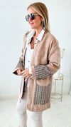 Cozy Cabin Zig Zag Cardigan-160 Jackets-Joh Apparel-Coastal Bloom Boutique, find the trendiest versions of the popular styles and looks Located in Indialantic, FL