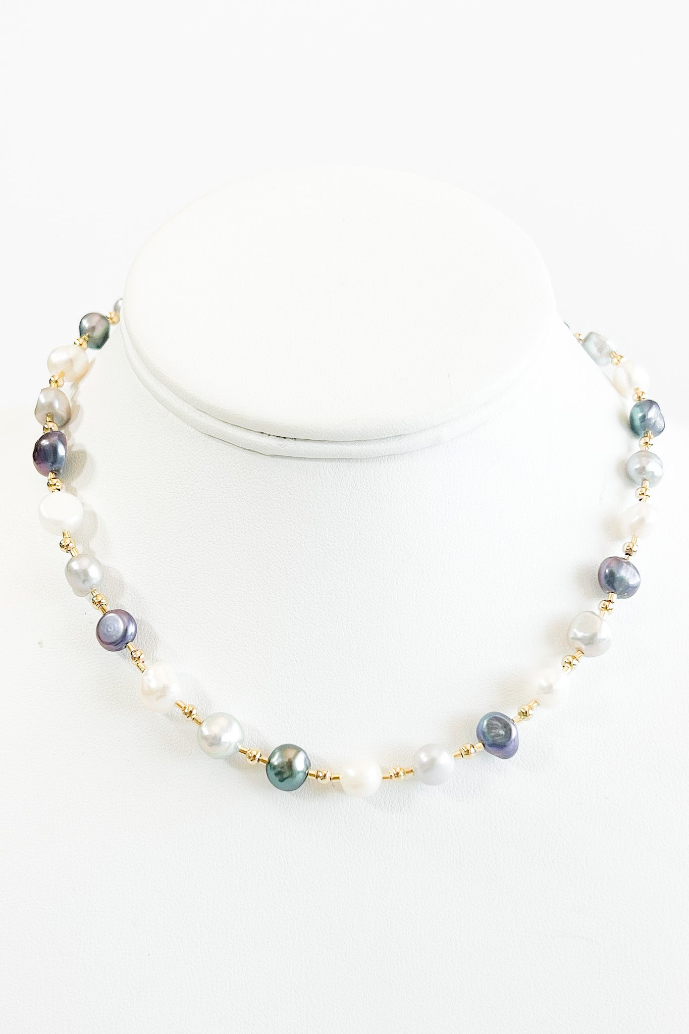 Tahitian & Freshwater Peal Necklace-230 Jewelry-Darling-Coastal Bloom Boutique, find the trendiest versions of the popular styles and looks Located in Indialantic, FL