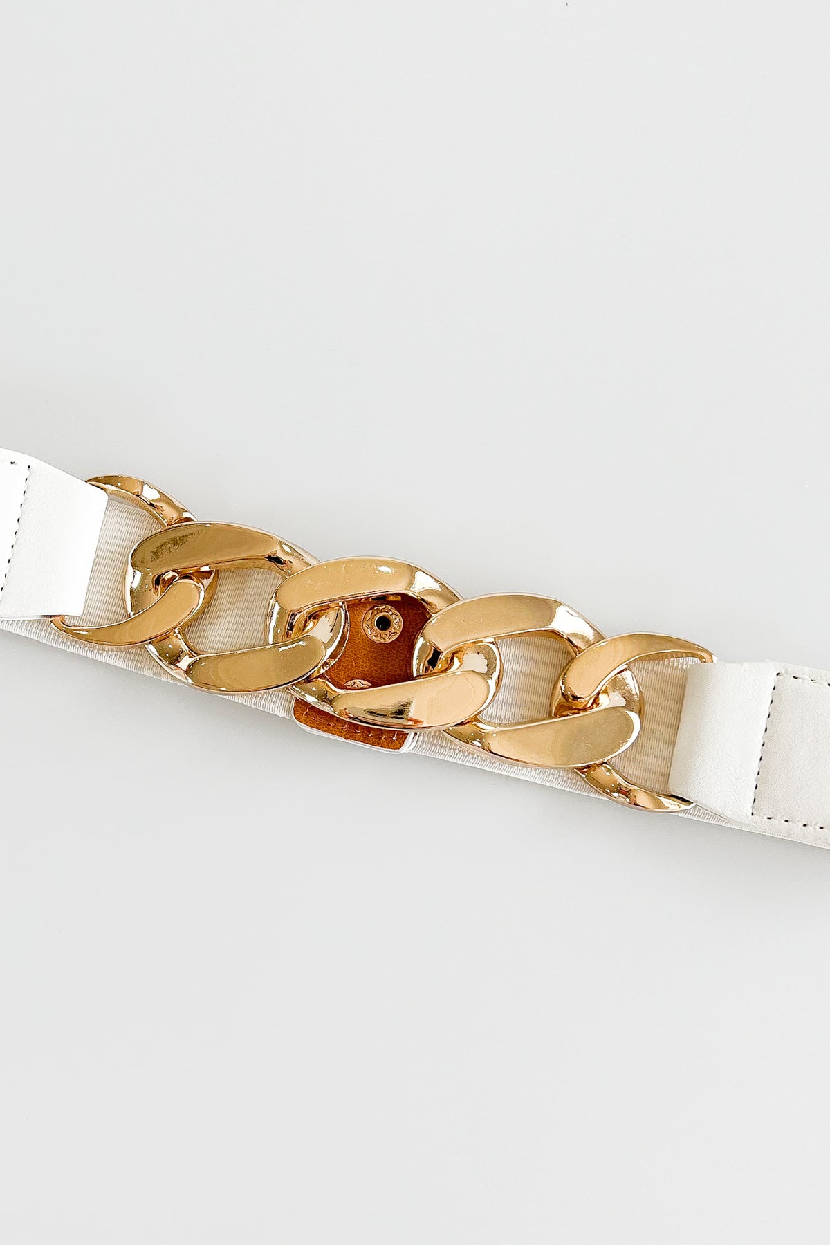 Bold Chain Stretchy Elastic Belt-260 Other Accessories-Wona Trading-Coastal Bloom Boutique, find the trendiest versions of the popular styles and looks Located in Indialantic, FL