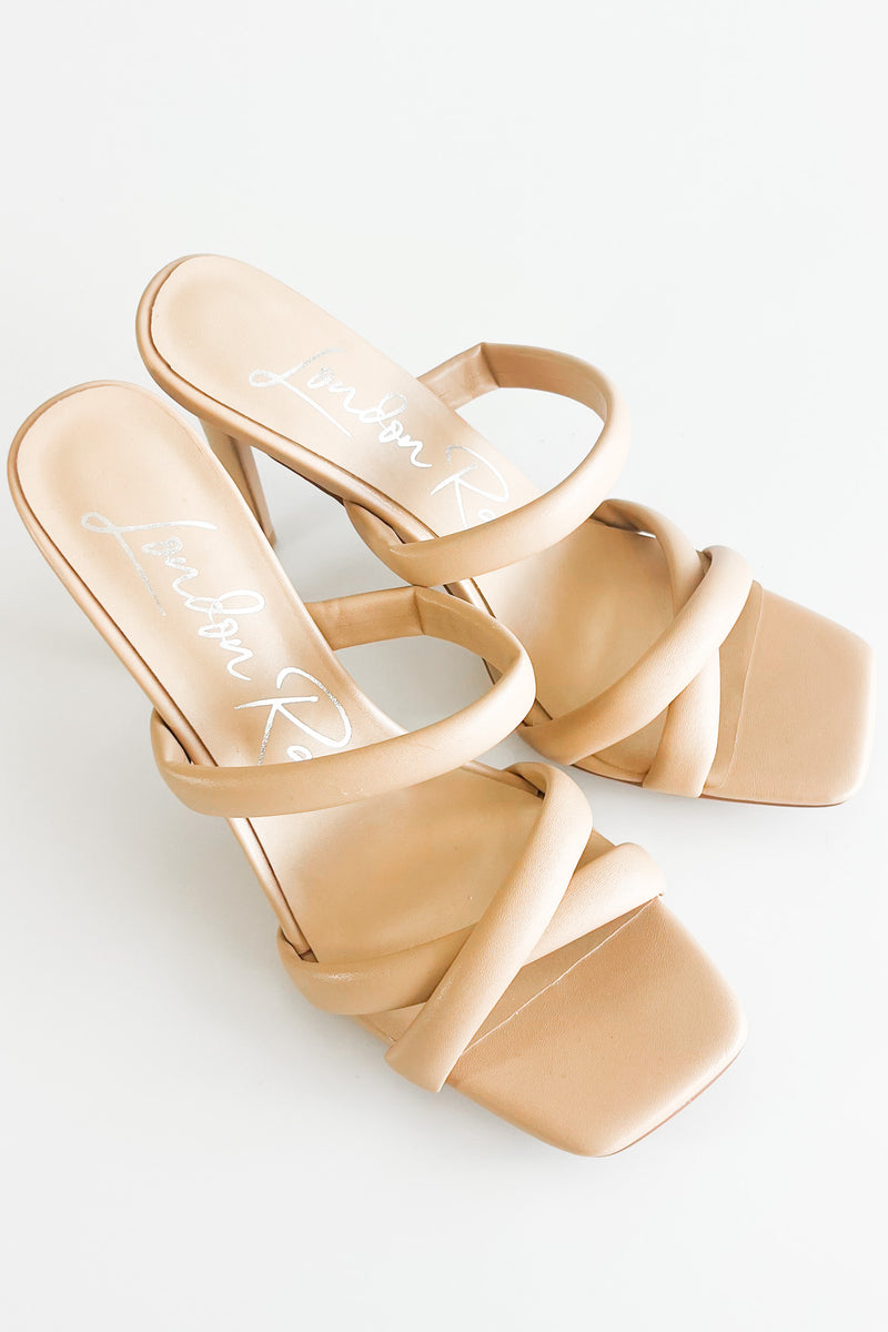 Cloud High Heel Sandal - Latte-250 Shoes-RagCompany-Coastal Bloom Boutique, find the trendiest versions of the popular styles and looks Located in Indialantic, FL