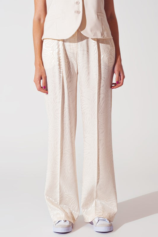 On the Loose Pants - Cream-170 Bottoms-Q2-Coastal Bloom Boutique, find the trendiest versions of the popular styles and looks Located in Indialantic, FL