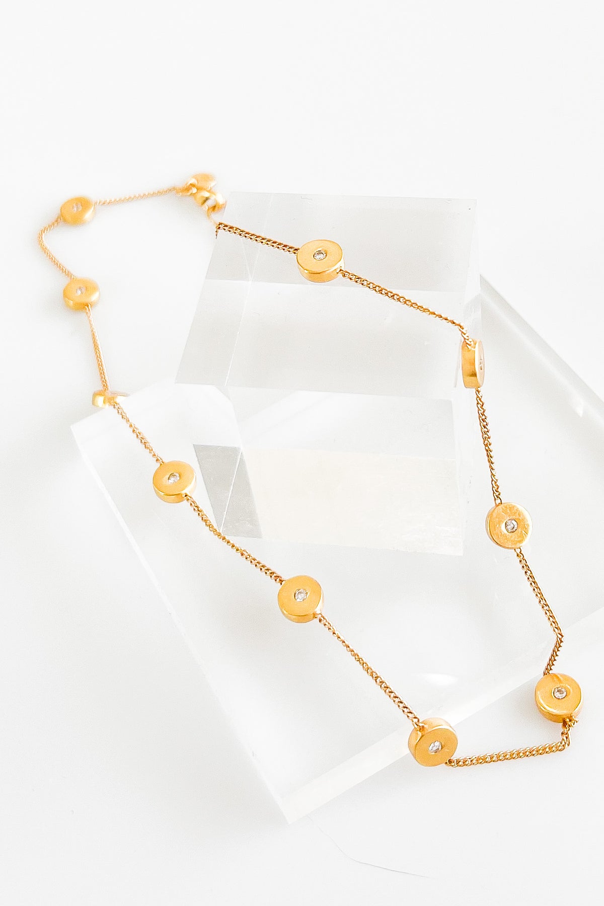 Station Valencia Delicate Necklace - Julie Vos-230 Jewelry-Julie Vos-Coastal Bloom Boutique, find the trendiest versions of the popular styles and looks Located in Indialantic, FL
