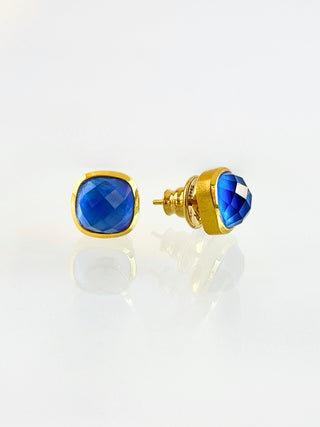 PRE ORDER ALL - Iridescent Stone Stud Earrings - BETTY-230 Jewelry-Betty Carre-Coastal Bloom Boutique, find the trendiest versions of the popular styles and looks Located in Indialantic, FL
