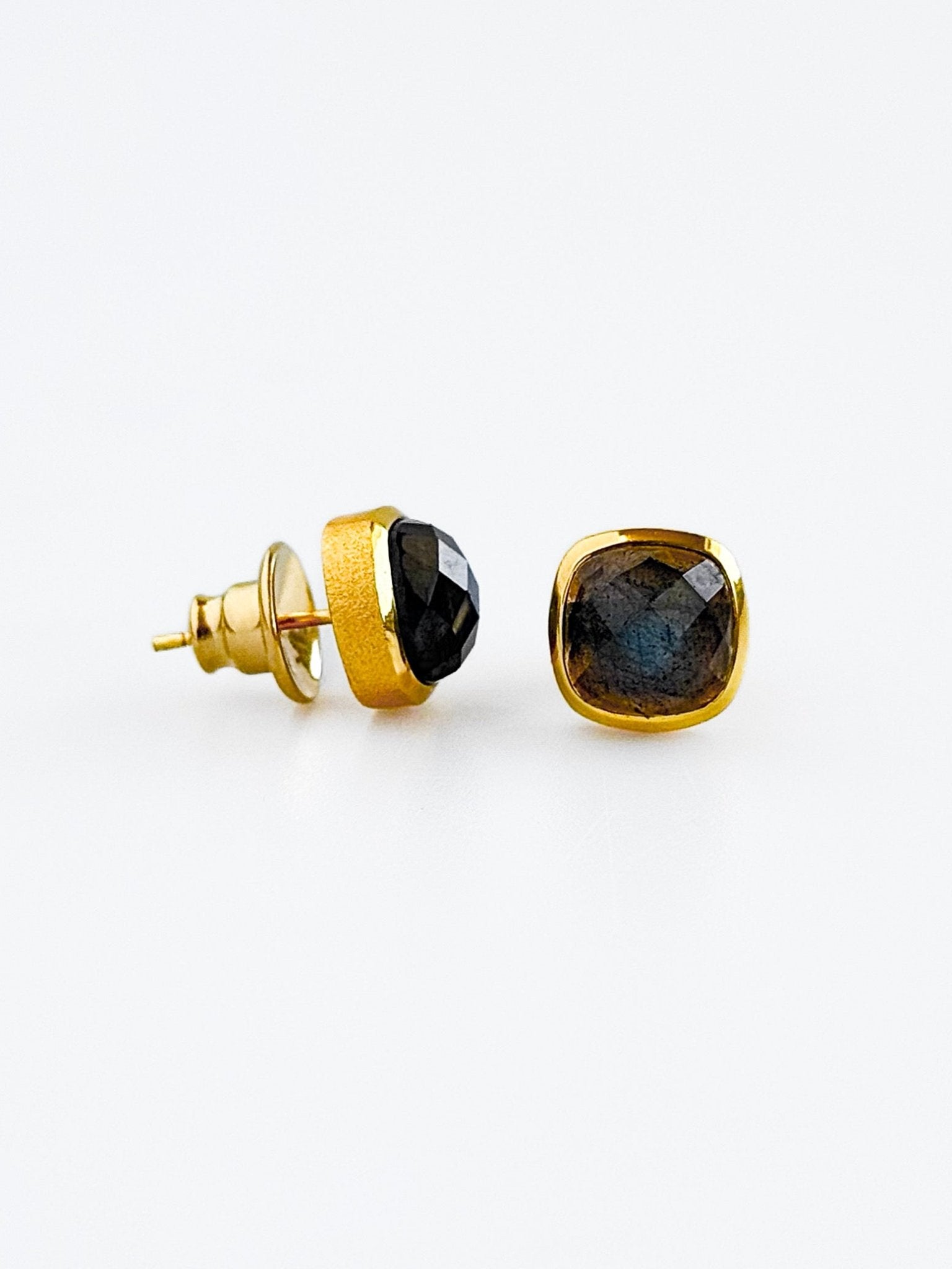 PRE ORDER ALL - Iridescent Stone Stud Earrings - BETTY-230 Jewelry-Betty Carre-Coastal Bloom Boutique, find the trendiest versions of the popular styles and looks Located in Indialantic, FL