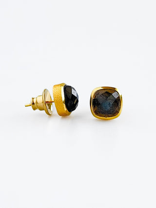 PRE ORDER ALL - Iridescent Stone Stud Earrings - BETTY-230 Jewelry-Betty Carre-Coastal Bloom Boutique, find the trendiest versions of the popular styles and looks Located in Indialantic, FL