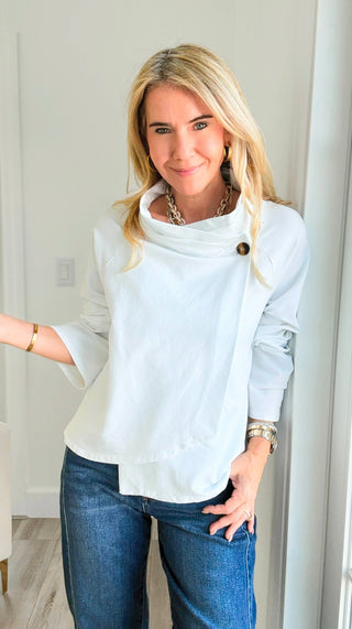 Italian Cotton On Edge Jacket- White