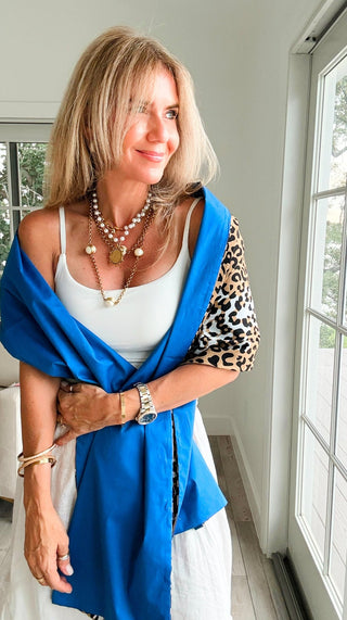 It’s a Wrap - 
Sapphire Safari Italian Wrap