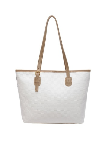 Timeless Checkered Shoulder Bag-240 Bags-Zenana-Coastal Bloom Boutique, find the trendiest versions of the popular styles and looks Located in Indialantic, FL