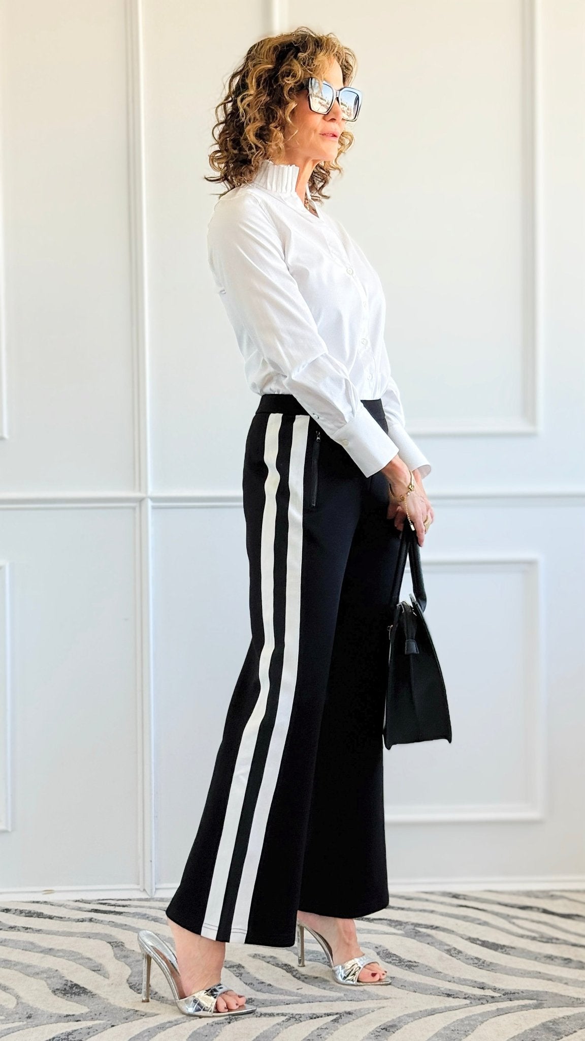 Jet Set Dreams Pants - Black-170 Bottoms/Shorts-JODIFL-Coastal Bloom Boutique, find the trendiest versions of the popular styles and looks Located in Indialantic, FL