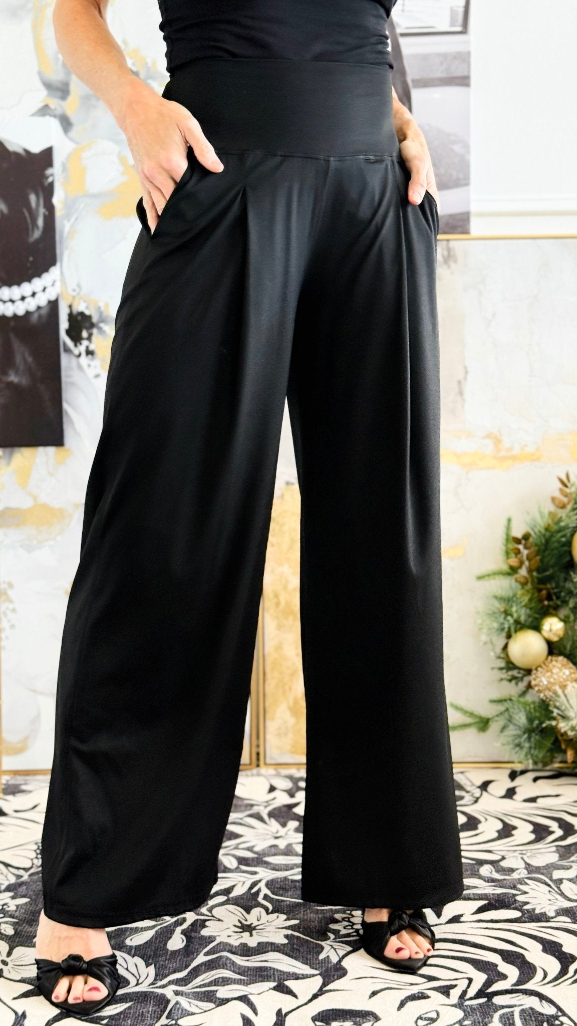 Jetset Flow Pants-170 Bottoms-YELETE-Coastal Bloom Boutique, find the trendiest versions of the popular styles and looks Located in Indialantic, FL