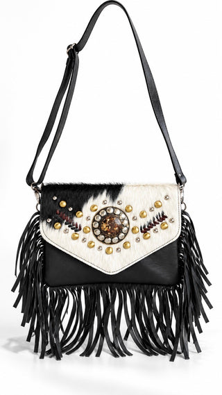 Jeweled Medallion Italian Clutch
