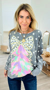Kaleidoscope Tree Italian Milano Sweater-140 Sweaters-SORPRESA-Coastal Bloom Boutique, find the trendiest versions of the popular styles and looks Located in Indialantic, FL