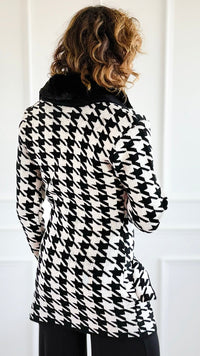 Kensington Nights Zip-Up Cardigan-150 Cardigans/Layers-On Blue-Coastal Bloom Boutique, find the trendiest versions of the popular styles and looks Located in Indialantic, FL