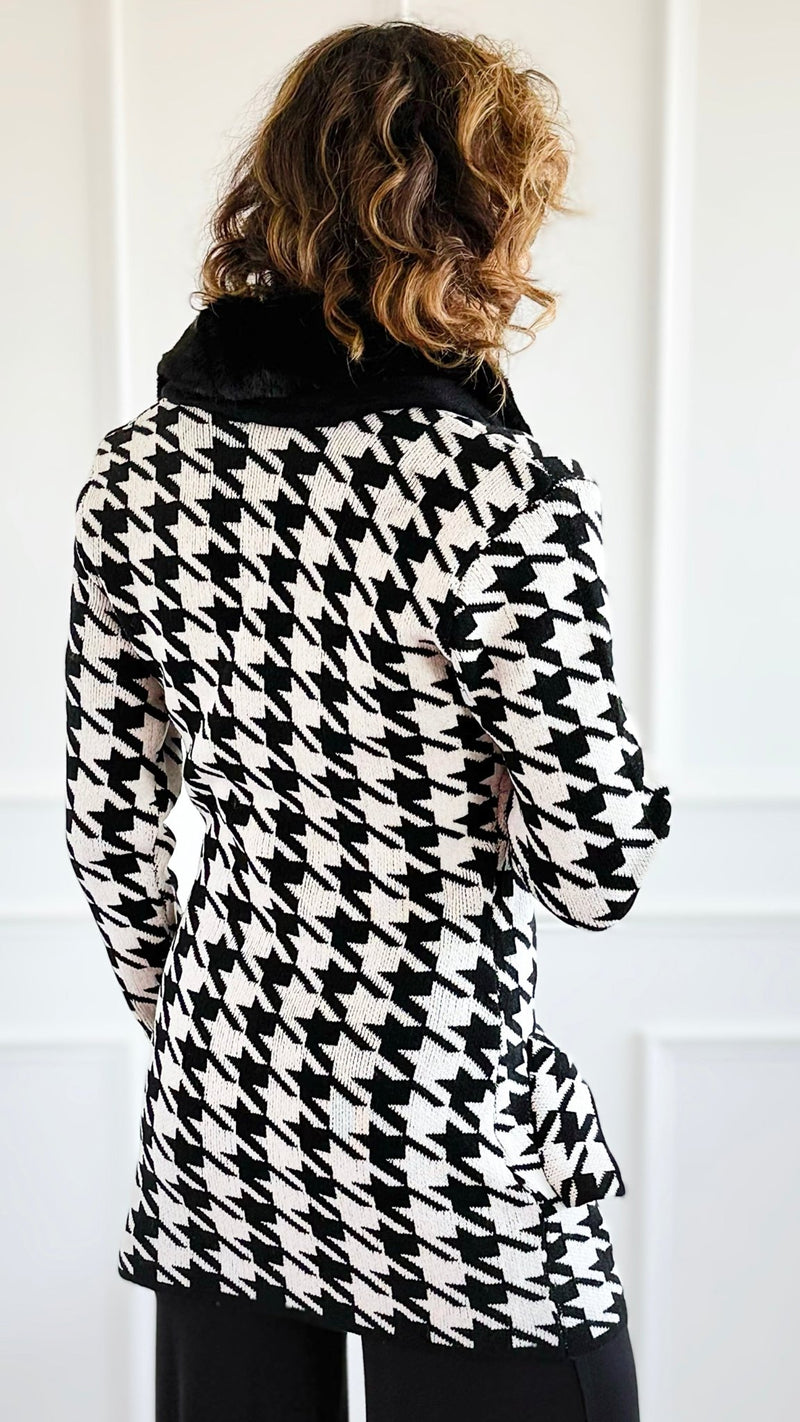 Kensington Nights Zip-Up Cardigan-150 Cardigans/Layers-On Blue-Coastal Bloom Boutique, find the trendiest versions of the popular styles and looks Located in Indialantic, FL