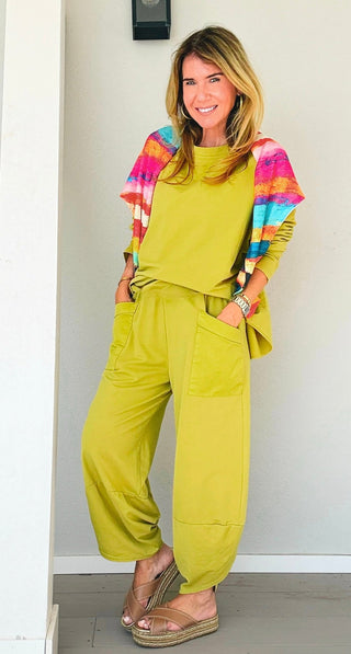 La Spezia Italian Barrel Cotton Set - Mustard