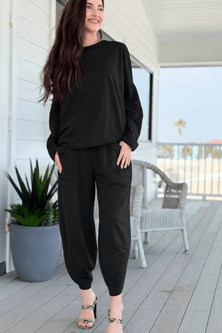 La Spezia Italian Barrel Set - Black
